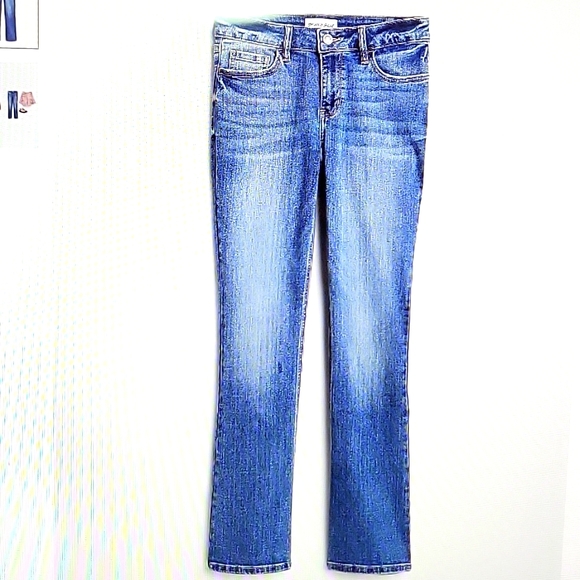 studio blue Jeans Jeansstudio Blue Imogen Mid Rise Bootcut Jean